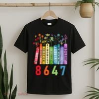 Equal Rights Book Flower Anti Trump Feminist Women Rights T-Shirt thumb 2