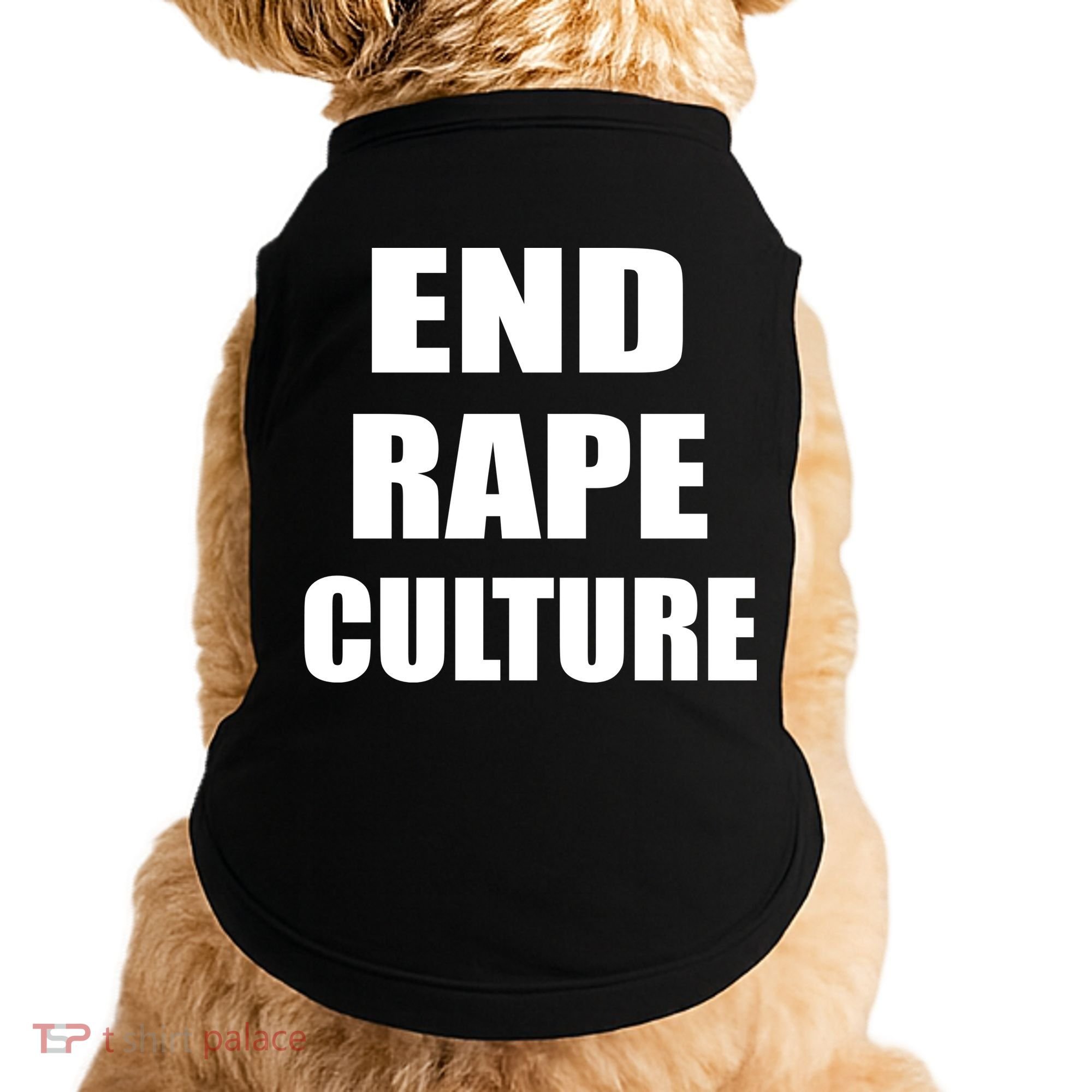 End Rape Culture Doggie Tank