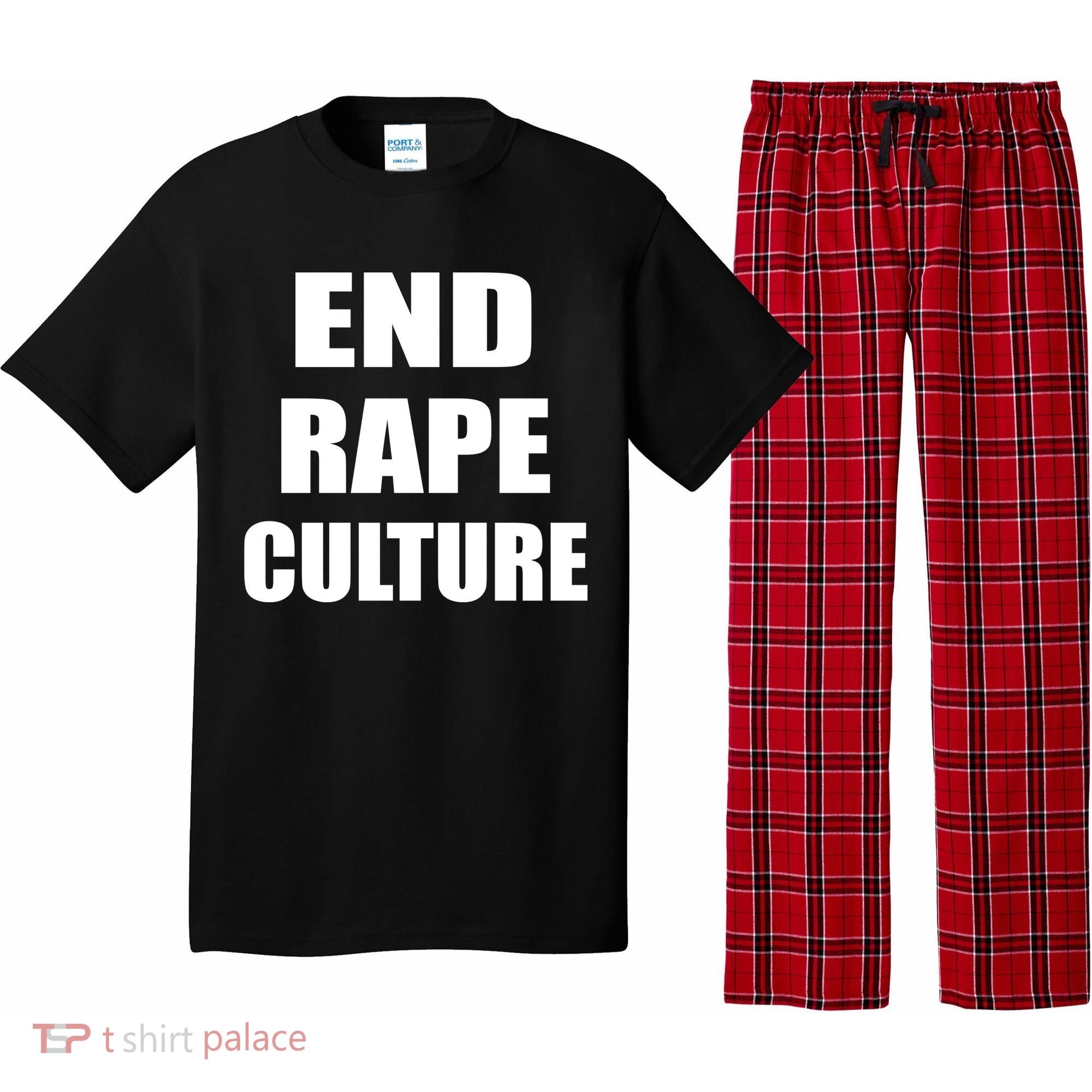End Rape Culture Pajama Set