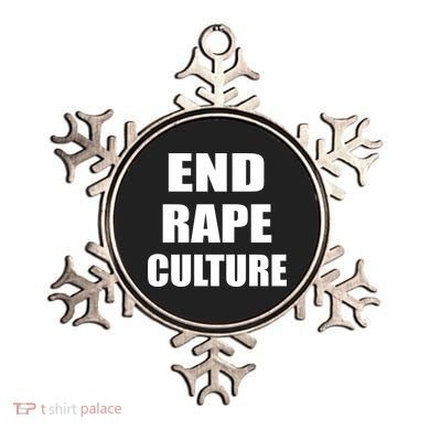 End Rape Culture Ornament