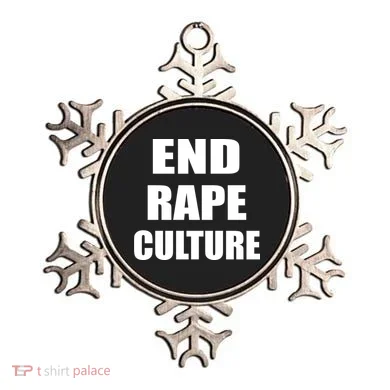 End Rape Culture Ornament