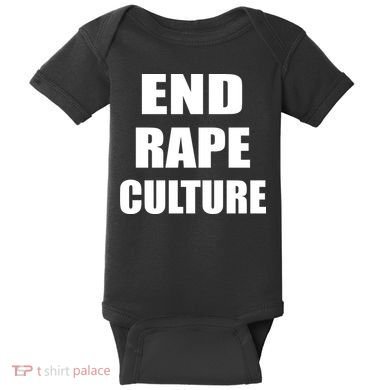 End Rape Culture Baby Bodysuit