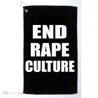 End Rape Culture Golf Towel thumb 0