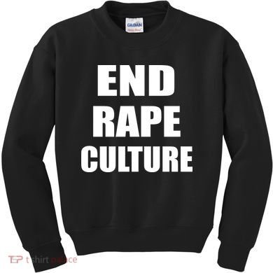 End Rape Culture Kids Sweatshirt