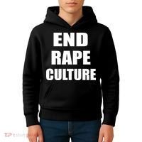 End Rape Culture Kids Hoodie thumb 4