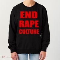 End Rape Culture Red Imprint Women's Sweatshirt thumb 0