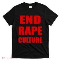 End Rape Culture Red Imprint T-Shirt thumb 0