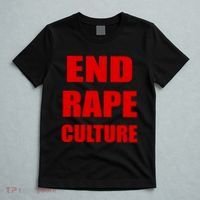 End Rape Culture Red Imprint T-Shirt thumb 5