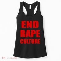 End Rape Culture Red Imprint Women's Tank Top thumb 0