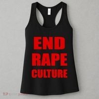 End Rape Culture Red Imprint Women's Tank Top thumb 3