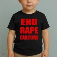 End Rape Culture Red Imprint Toddler T-Shirt thumb 2