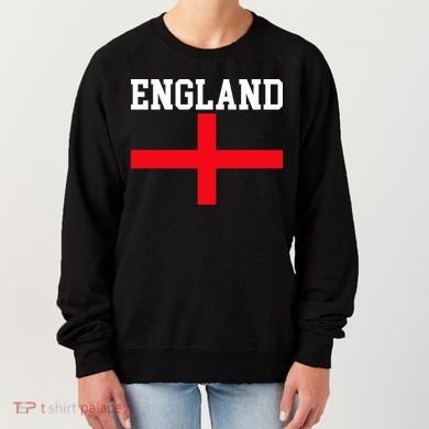 England Red Cross Flag Women's Sweatshirt