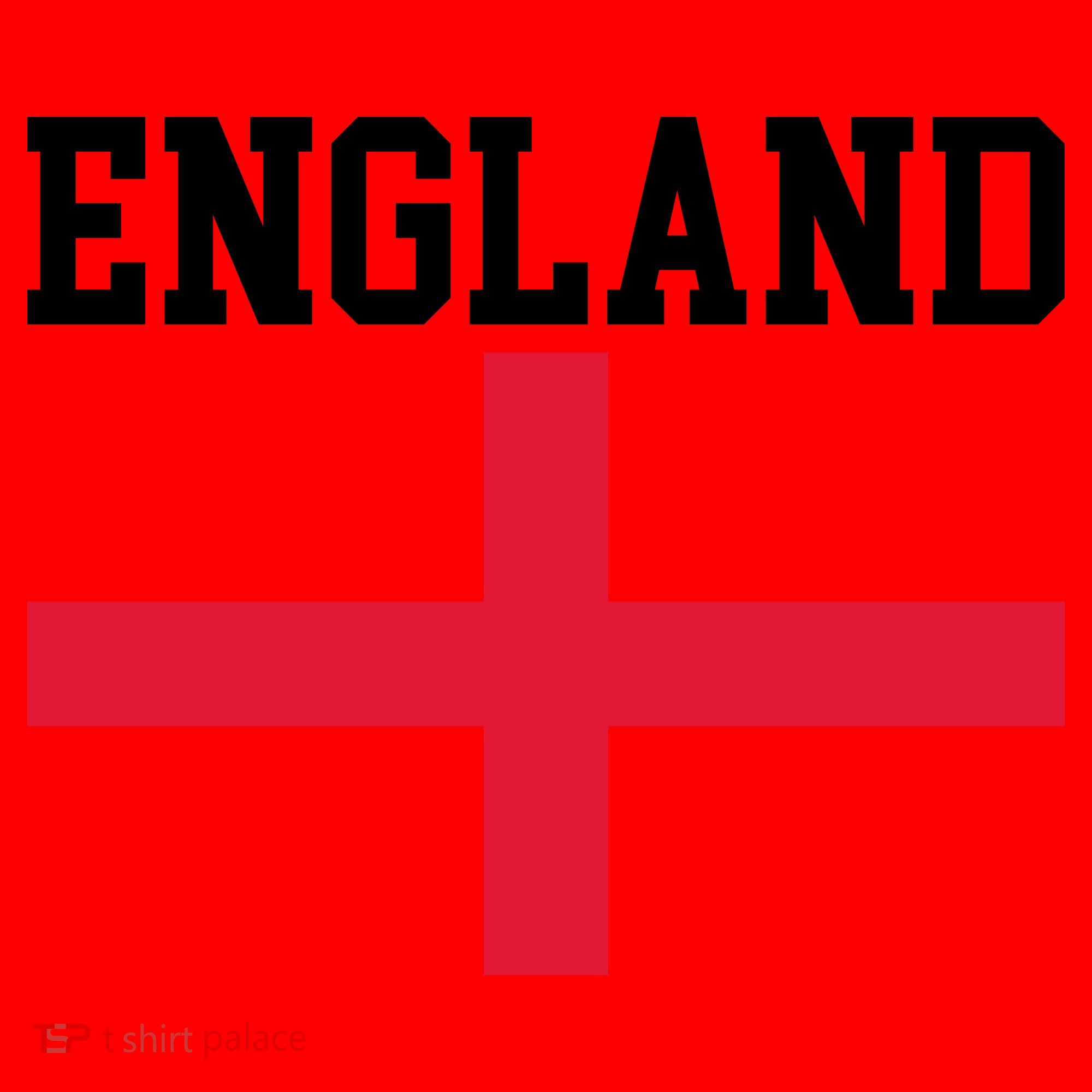 England Red Cross Flag Santa Hat