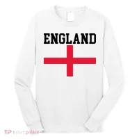 England Red Cross Flag Long Sleeve Shirt thumb 0
