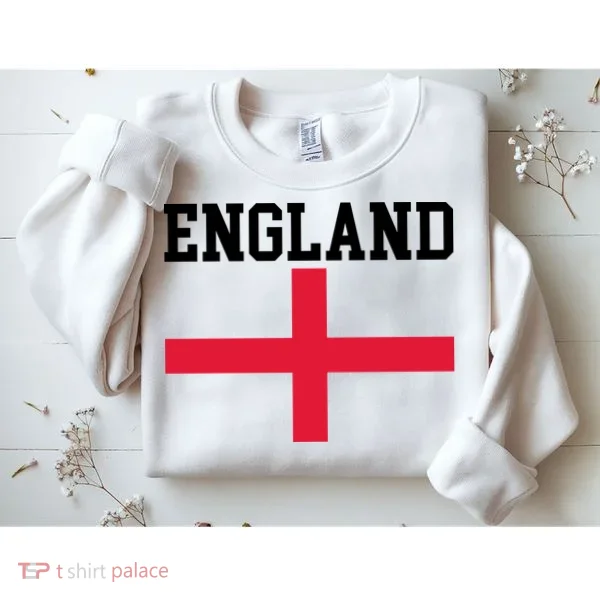 England Red Cross Flag Sweatshirt