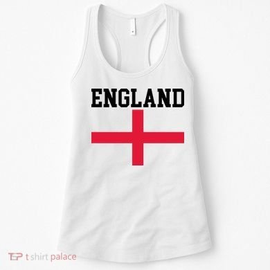 England Red Cross Flag Women's Tank Top