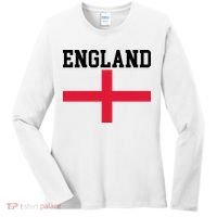 England Red Cross Flag Women's Long Sleeve Shirt thumb 0