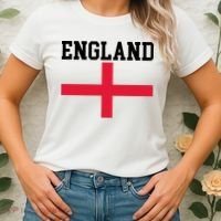 England Red Cross Flag Women's T-Shirt thumb 2