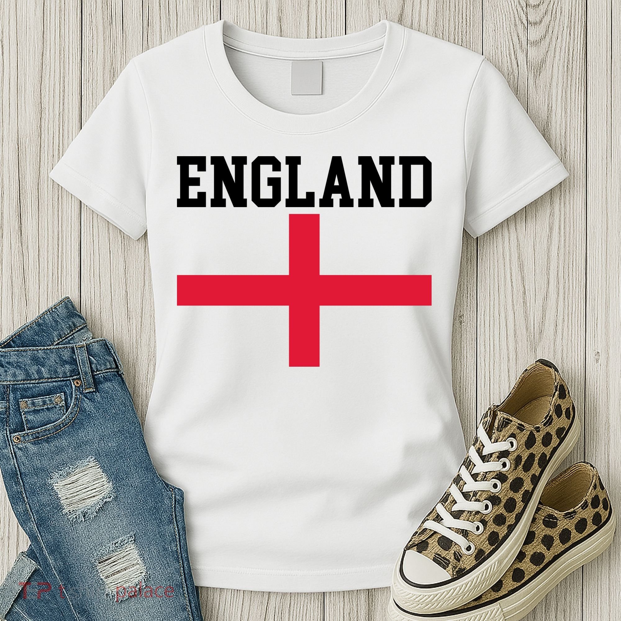 England Red Cross Flag Women's T-Shirt