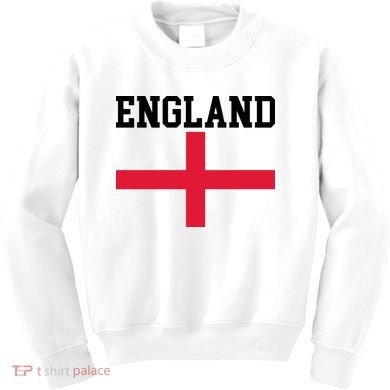 England Red Cross Flag Kids Sweatshirt