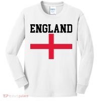 England Red Cross Flag Kids Long Sleeve Shirt thumb 0