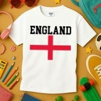 England Red Cross Flag Kids T-Shirt thumb 3