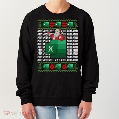 Excel REF Error Spreadsheet,CPA Accountant Christmas Sweater Women's Sweatshirt