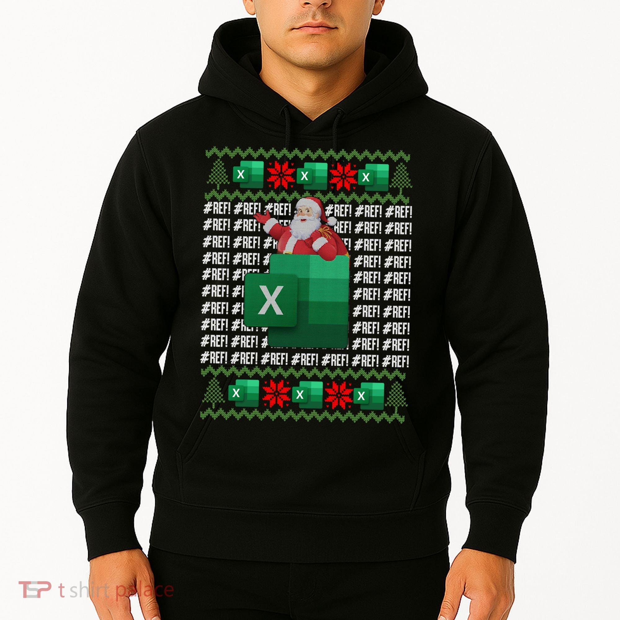 Excel REF Error Spreadsheet,CPA Accountant Christmas Sweater Hoodie