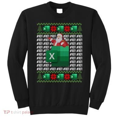 Excel REF Error Spreadsheet,CPA Accountant Christmas Sweater Sweatshirt