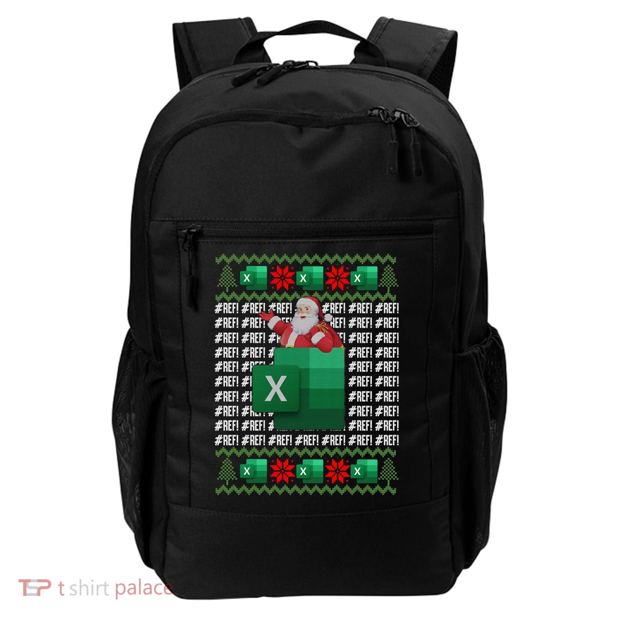 Excel REF Error Spreadsheet,CPA Accountant Christmas Sweater Backpack