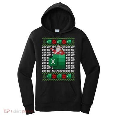 Excel REF Error Spreadsheet,CPA Accountant Christmas Sweater Women's Hoodie