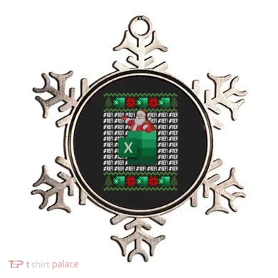 Excel REF Error Spreadsheet,CPA Accountant Christmas Sweater Ornament