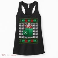 Excel REF Error Spreadsheet,CPA Accountant Christmas Sweater Women's Tank Top thumb 0