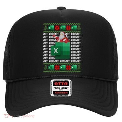 Excel REF Error Spreadsheet,CPA Accountant Christmas Sweater Hat