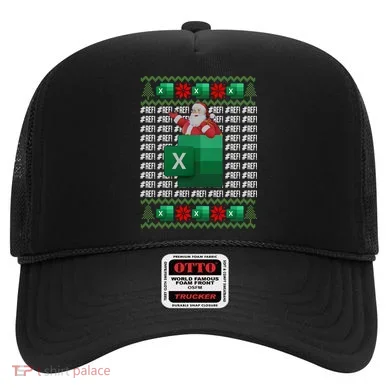 Excel REF Error Spreadsheet,CPA Accountant Christmas Sweater Hat