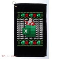 Excel REF Error Spreadsheet,CPA Accountant Christmas Sweater Golf Towel thumb 0