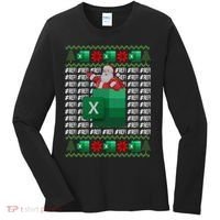 Excel REF Error Spreadsheet,CPA Accountant Christmas Sweater Women's Long Sleeve Shirt thumb 0