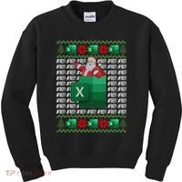 Excel REF Error Spreadsheet,CPA Accountant Christmas Sweater Kids Sweatshirt thumb 0
