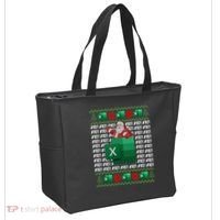 Excel REF Error Spreadsheet,CPA Accountant Christmas Sweater Tote Bag thumb 2