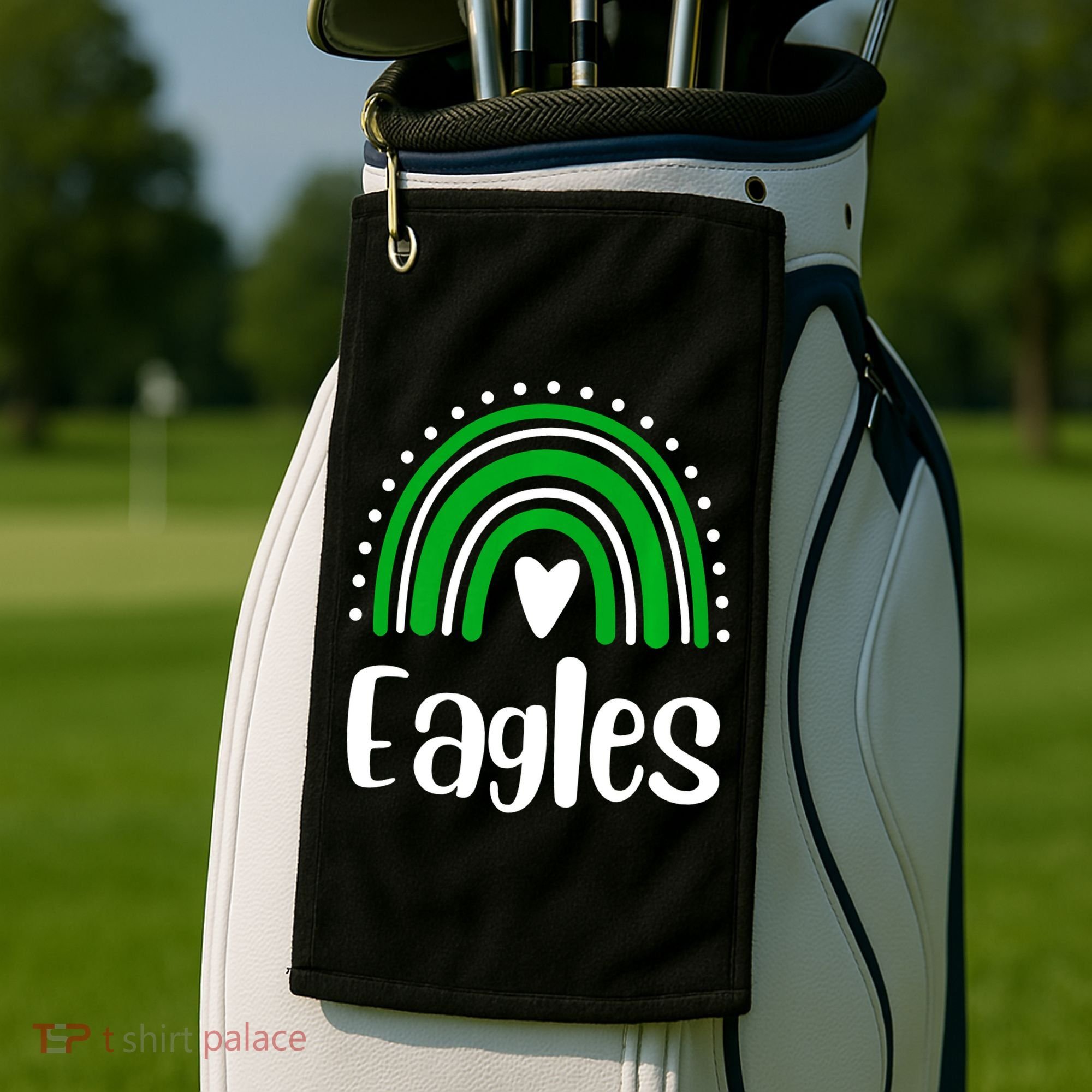 Eagles Rainbow Golf Towel