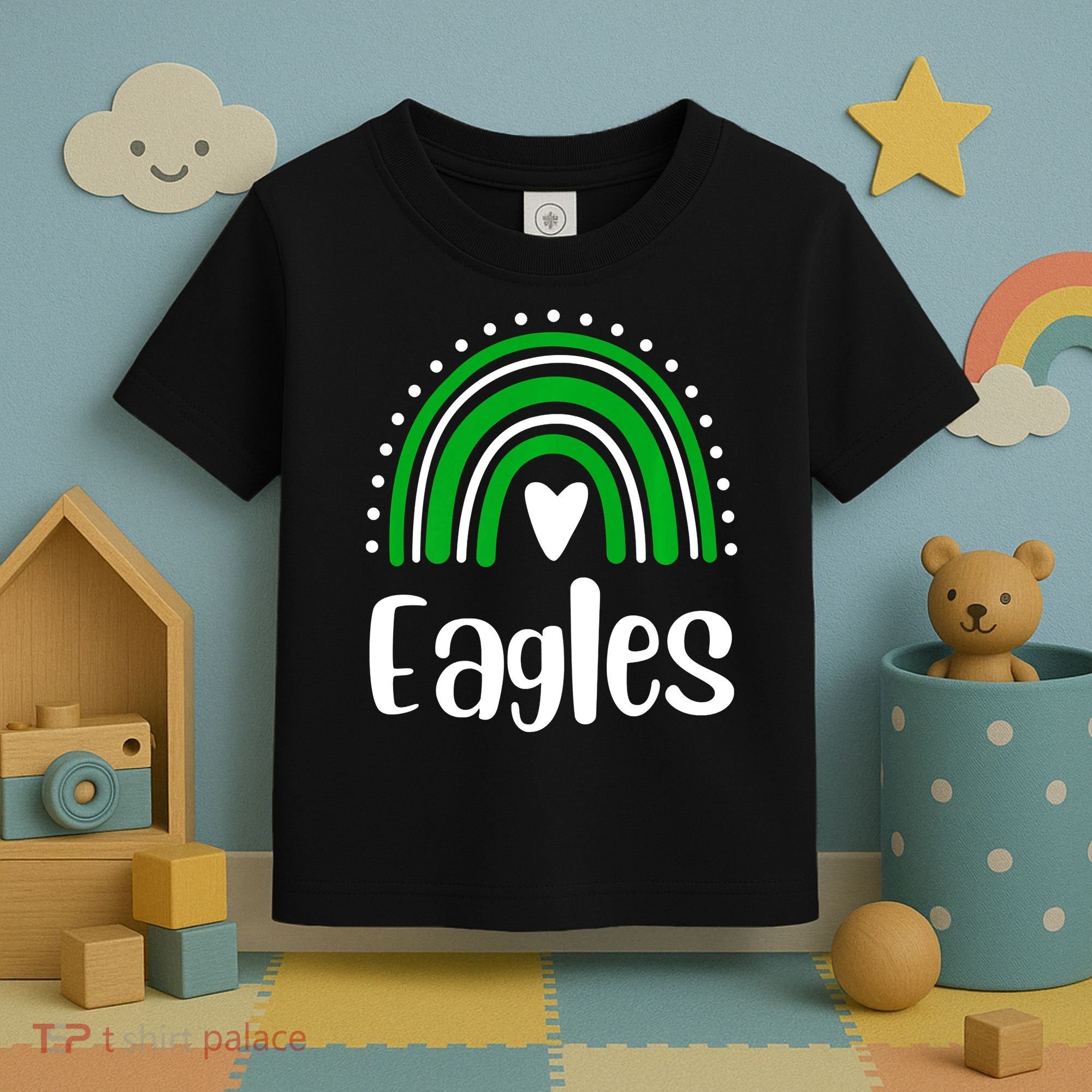 Eagles Rainbow Toddler T-Shirt