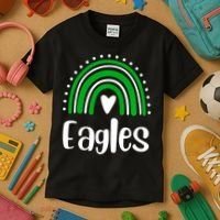 Eagles Rainbow Kids T-Shirt thumb 3
