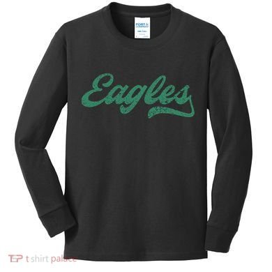 Eagles Retro Kids Long Sleeve Shirt