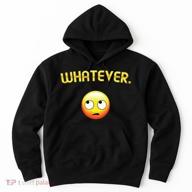 Eye Roll Emo Smile Sarcastic Whatever Sarcasm Eye Rolling Hoodie