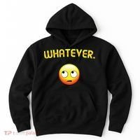 Eye Roll Emo Smile Sarcastic Whatever Sarcasm Eye Rolling Hoodie thumb 0