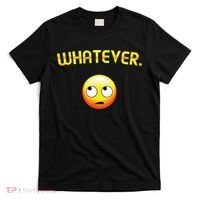 Eye Roll Emo Smile Sarcastic Whatever Sarcasm Eye Rolling T-Shirt thumb 0