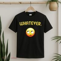 Eye Roll Emo Smile Sarcastic Whatever Sarcasm Eye Rolling T-Shirt thumb 2
