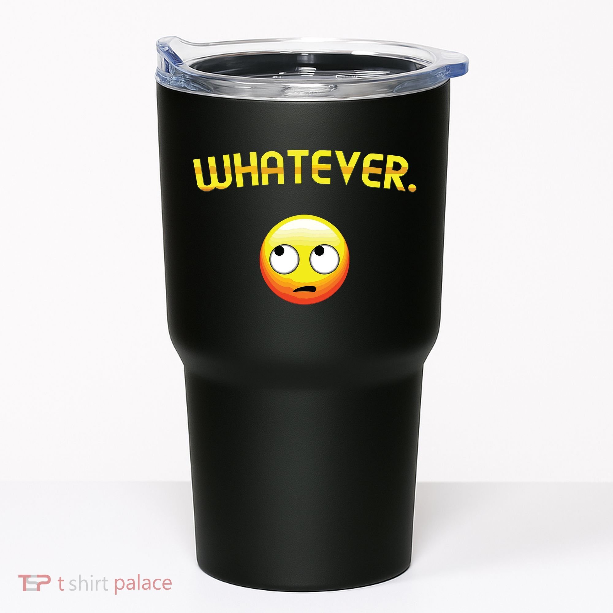 Eye Roll Emo Smile Sarcastic Whatever Sarcasm Eye Rolling Tumbler