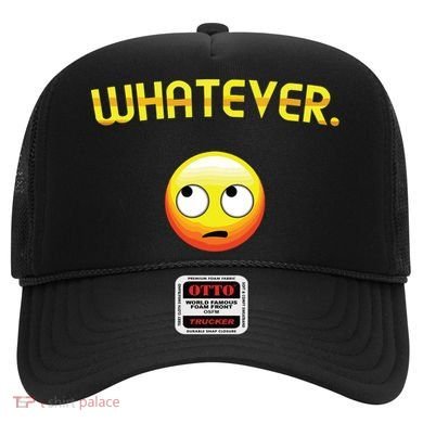 Eye Roll Emo Smile Sarcastic Whatever Sarcasm Eye Rolling Hat
