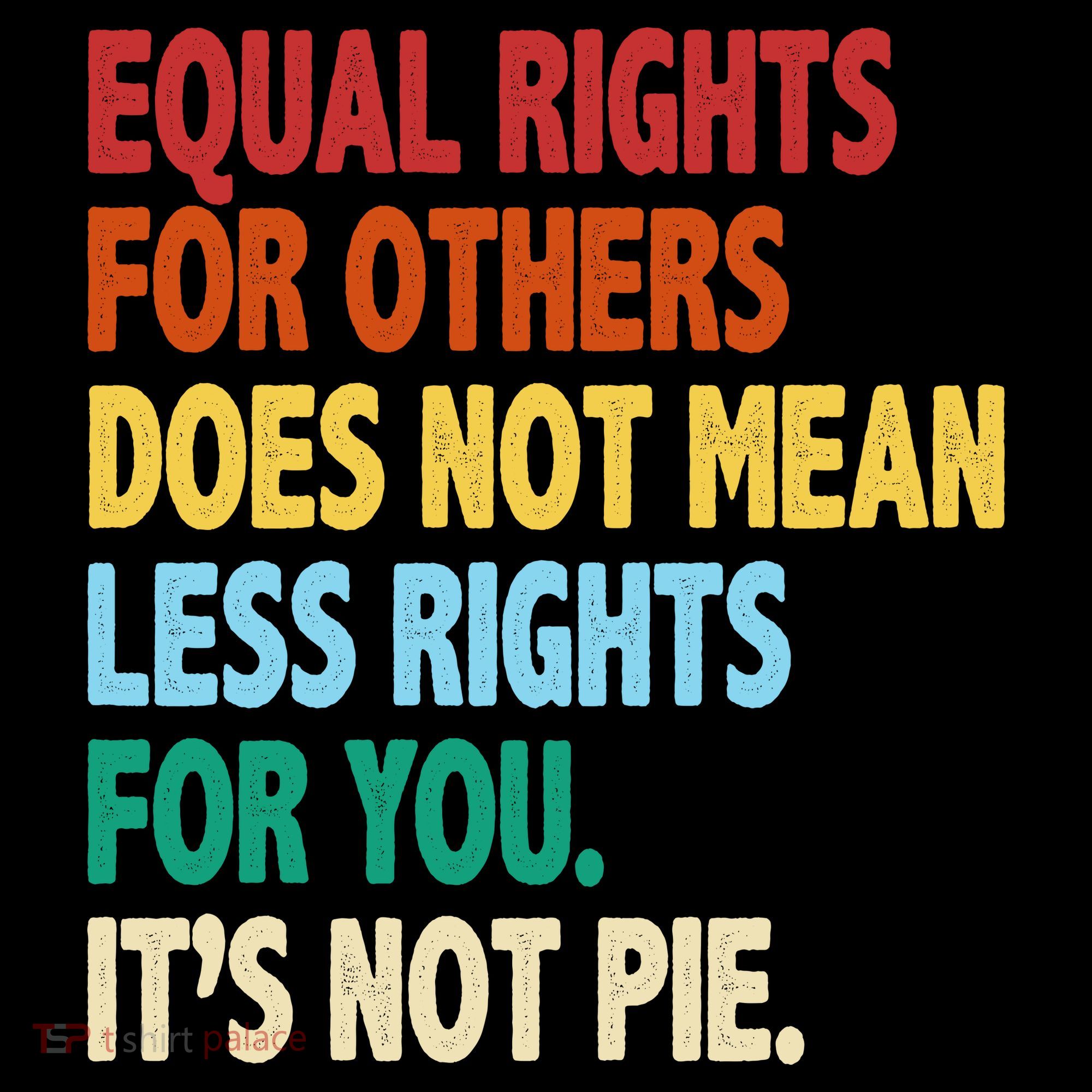 Equal Rights For Others Its Not Pie Women's Hoodie